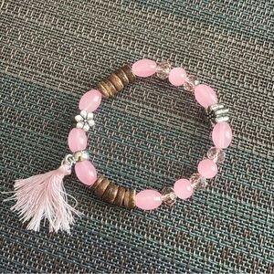 Beautiful Pink Stretchy Bracelet